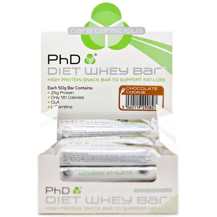 PhD Nutrition Diet Whey Bars