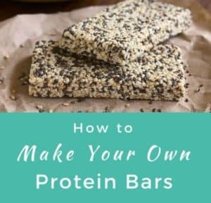 how to make your own protein bars