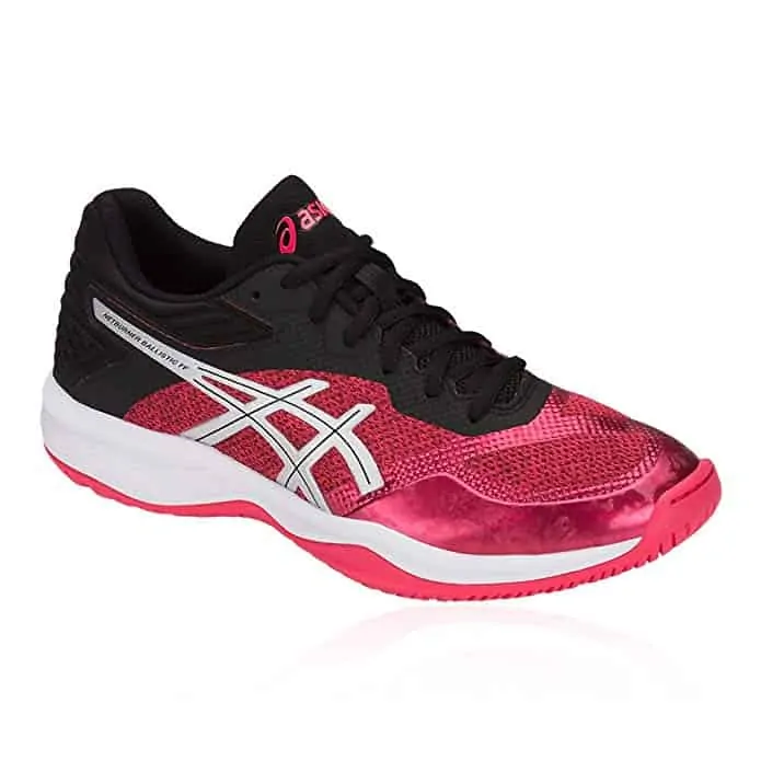 asics gel netburner ballistic grey netball trainers