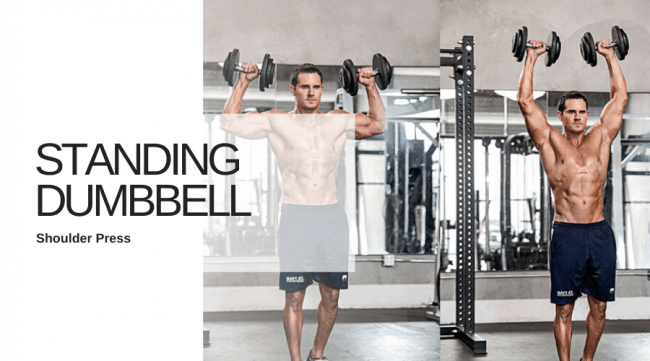 Standing Dumbbell Shoulder Press