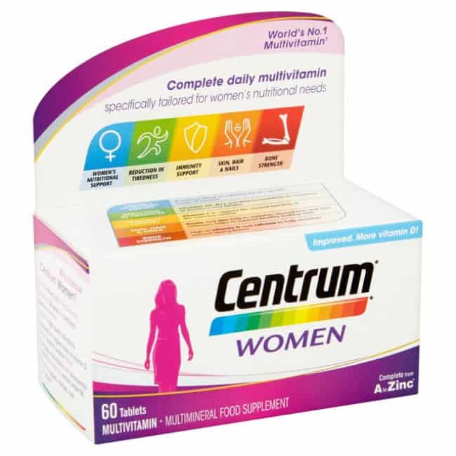 Centrum Pfizer, Multivitamin Tablets for Women