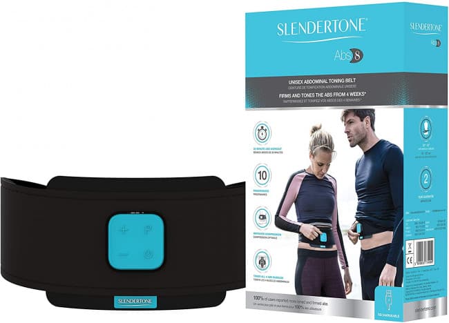 Slendertone Abs8 Muscle Stimulation Belt with Value Pack Pads
