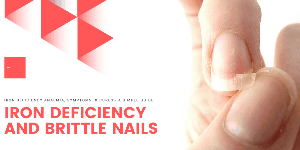 Iron deficiency and brittle nails