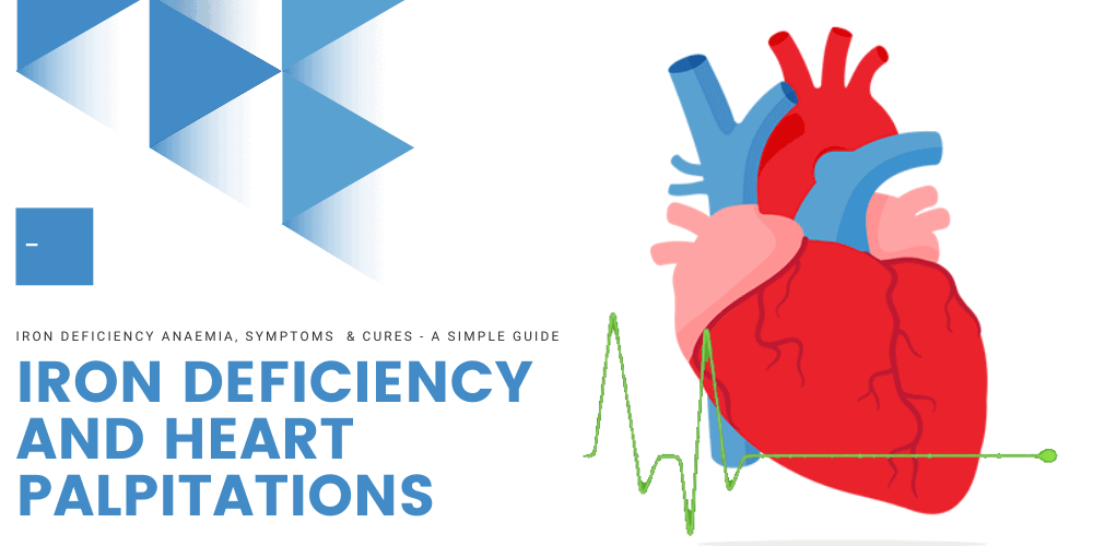 Iron deficiency and heart palpitations