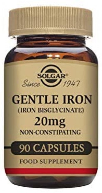 Solgar Gentle Iron 20 mg Vegetable