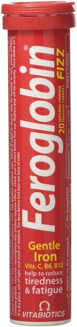  Vitabiotics Feroglobin Fizz Tablets, 20 pack