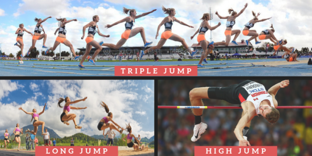 different jumping events